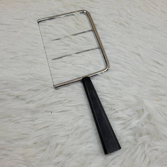 Vintage Midcentury Modern Black Bakelite Cheese Slicer - Picture 1 of 6